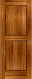 Raised  Panel   New  York-  Classic  Teak  Doors